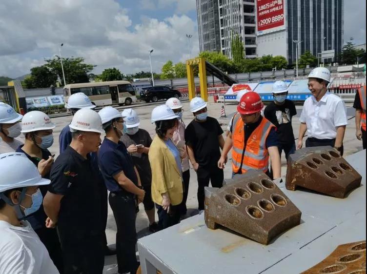 参观调研  春风隧道工程